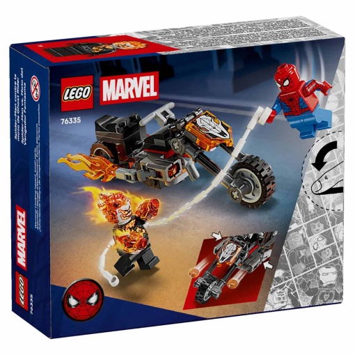 LEGO Marvel Spider-Man contra Mota do Ghost Rider 76335