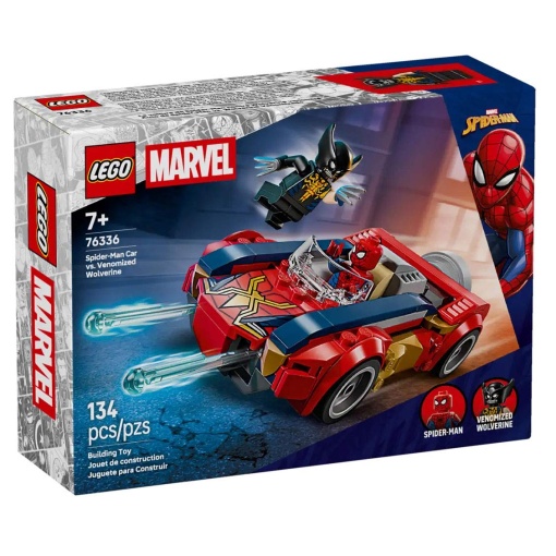 LEGO Marvel Spider-Man contra Wolverine Venomizado 76336
