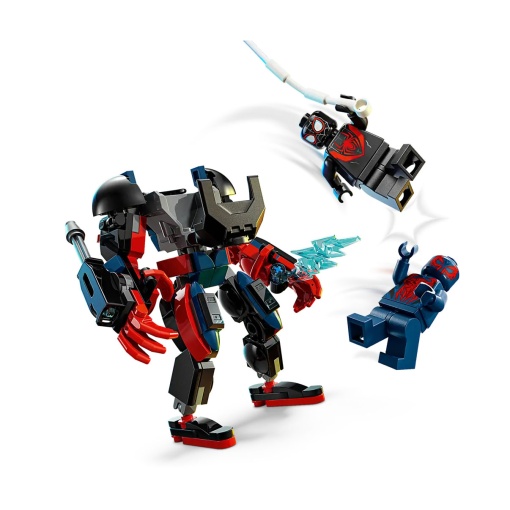 LEGO Marvel Robô do Miles Morales contra Spider-Man 2099 76337