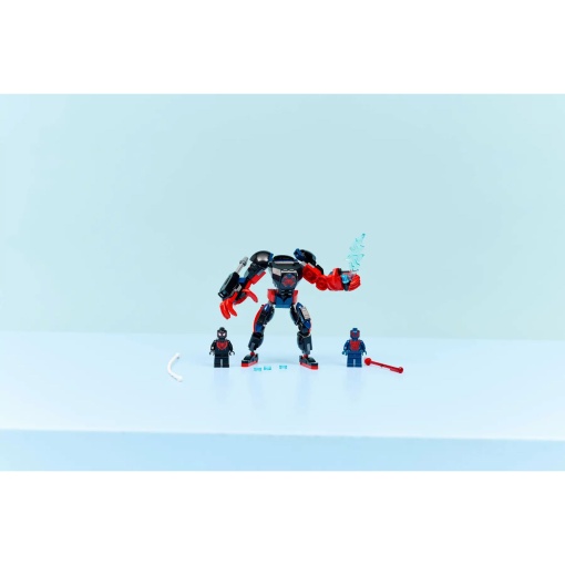 LEGO Marvel Robô do Miles Morales contra Spider-Man 2099 76337