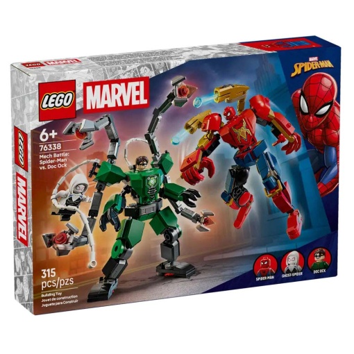 LEGO Marvel Batalha de Robôs: Spider-Man contra Dock Ock 76338