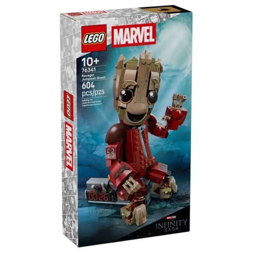 LEGO Marvel Groot com Macacão dos Ravager 76341