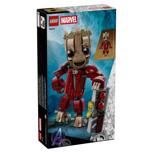 LEGO Marvel Groot com Macacão dos Ravager 76341
