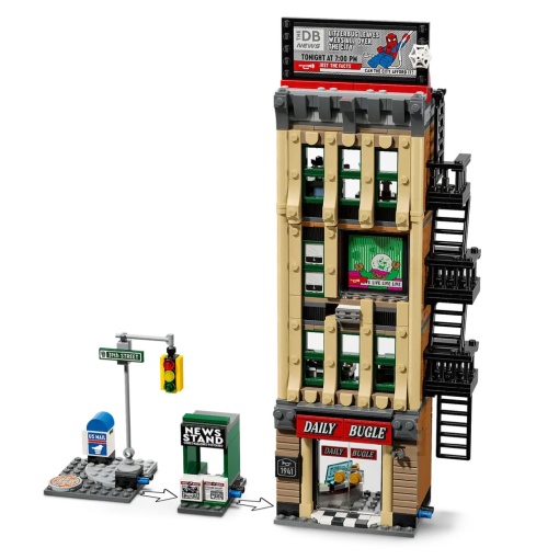 LEGO Marvel Spider-Man contra Mysterio: O Daily Bugle 76342