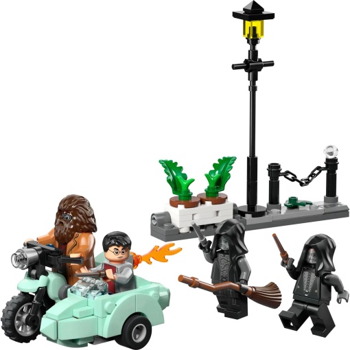 LEGO Harry Potter Fuga de Privet Drive do Hagrid e Harry 76459