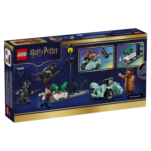 LEGO Harry Potter Fuga de Privet Drive do Hagrid e Harry 76459