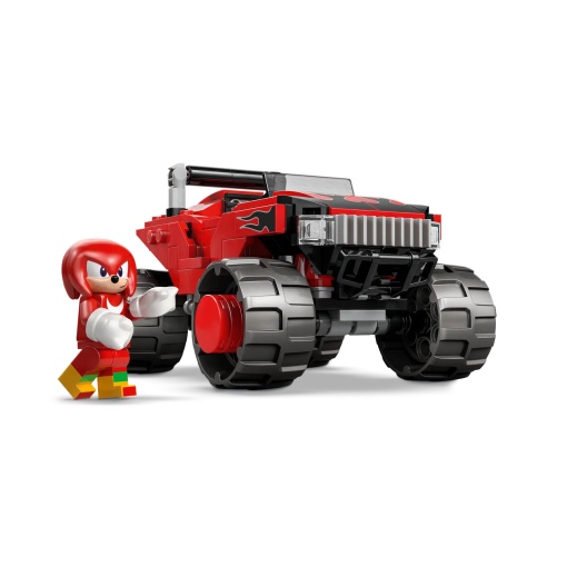LEGO Sonic Carro do Silver contra Monster Truck do Knuckles 77118