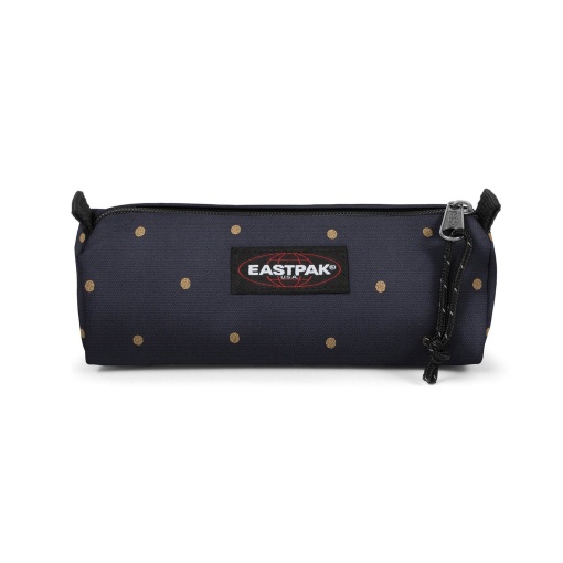 Estojo escolar EASTPAK Benchmark Single Dots Marine Gold
