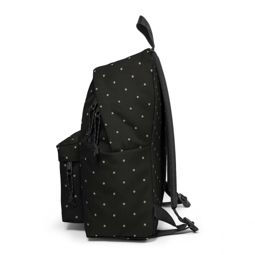 Mochila EASTPAK Padded Pak'r Dots Black Silver 40x30x18cm