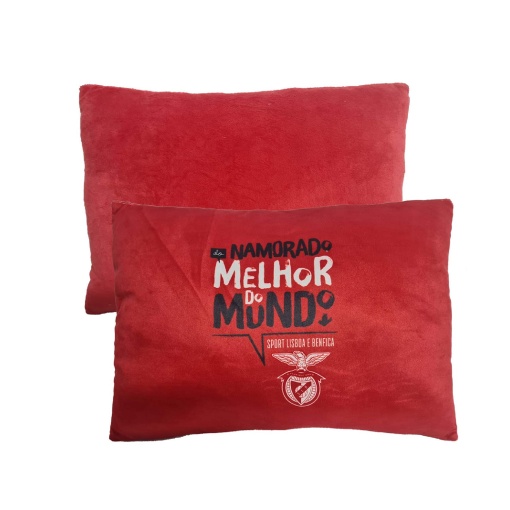 Almofada BENFICA "O melhor namorado do mundo" 35x25 cm