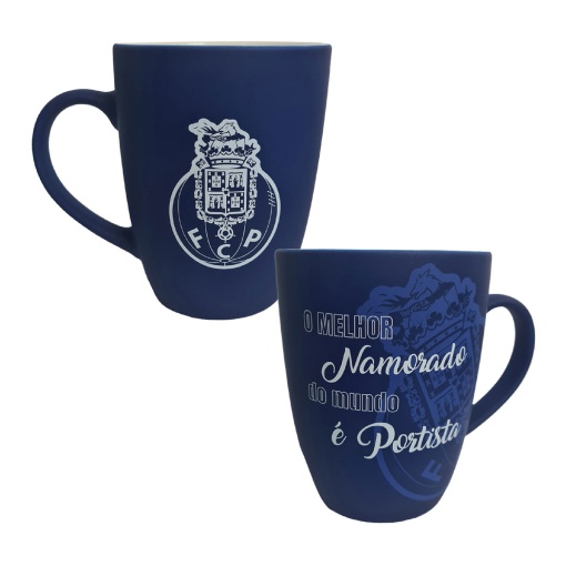 Caneca aveludada PORTO "O melhor namorado do mundo"