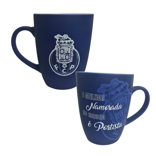 Caneca aveludada PORTO "A melhor namorada do mundo"