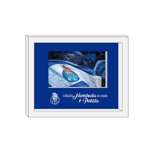 Moldura iluminada PORTO "A melhor namorada do mundo"