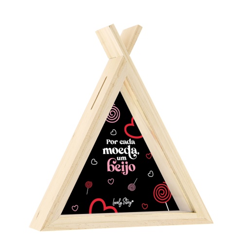 Mealheiro tipi Lovely Story "Por cada moeda, um beijo"