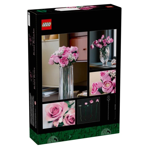 LEGO Botanical Collection Buquê de rosas cor-de-rosa 10374