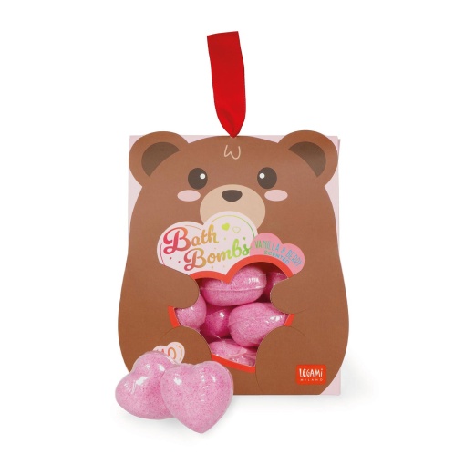 Bombas de banho coração (10 unidades) LEGAMI I Love You