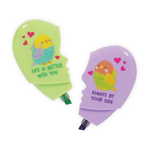 Heartlighter 2-in-1 fluorescent highlighter LEGAMI I Love You