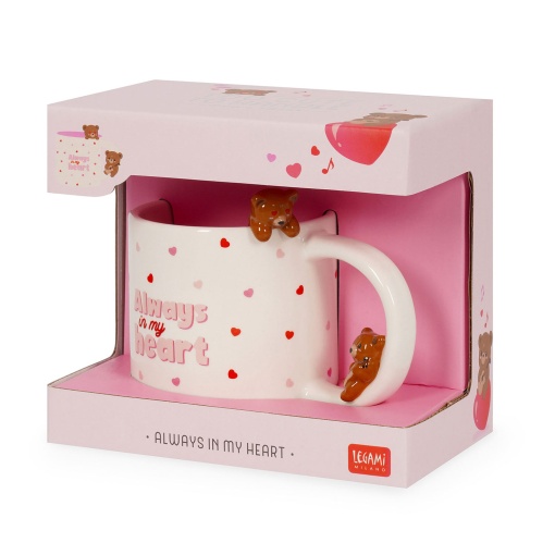 Caneca de cerâmica LEGAMI I Love You - Teddy Bear