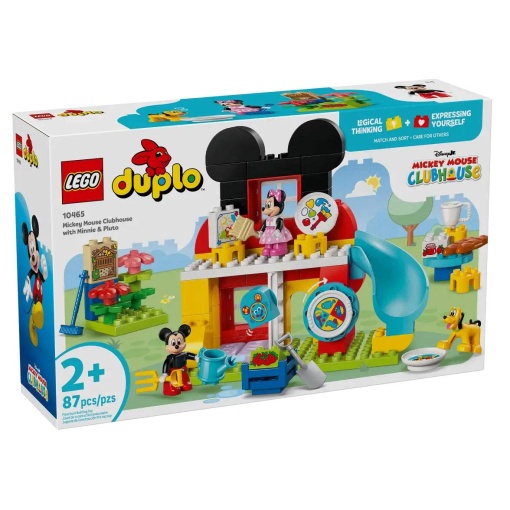 LEGO Duplo A casa do Mickey Mouse com a Minnie e o Pluto 10465