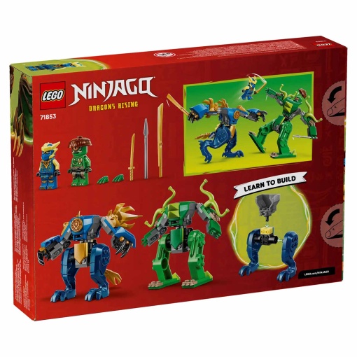 LEGO Ninjago Battle with Jay's Dragon Robot 71853