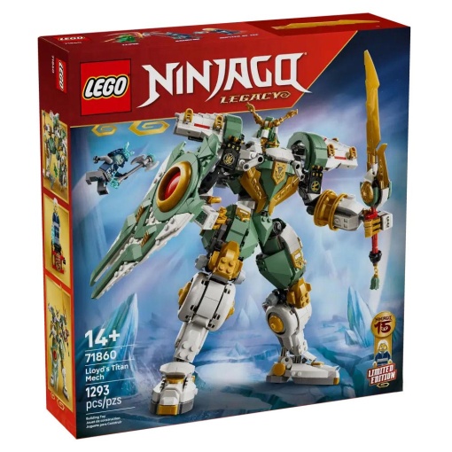LEGO Ninjago O robô titã de Lloyd - 15º aniversário 71860