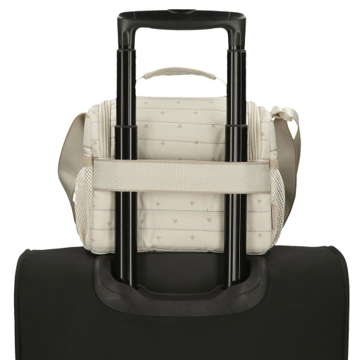 Lancheira térmica DISNEY Duna MICKEY MOUSE 27x32x13cm adaptável a trolley