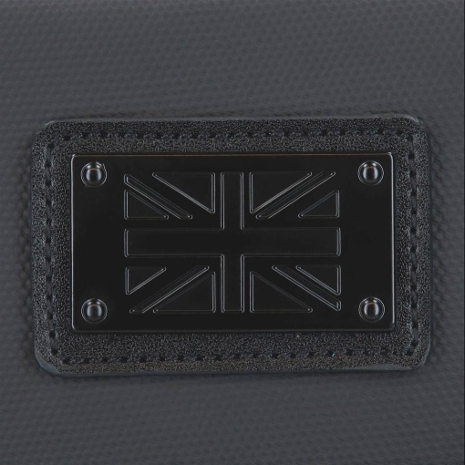 PEPE JEANS Durham black backpack for 13.3" laptop and 12" tablet, adaptable to a trolley.