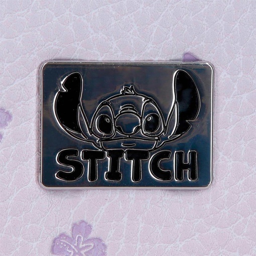 Mochila ENSO DISNEY Bloom Stitch lilás 21,5x23x11,5cm
