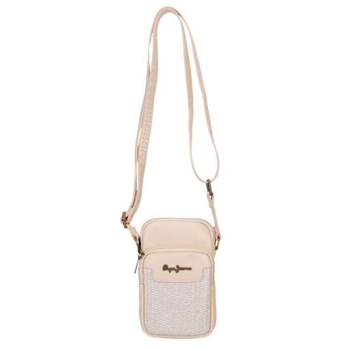 Bolsa de telemóvel PEPE JEANS Clara bege 11x17,5x2,5cm