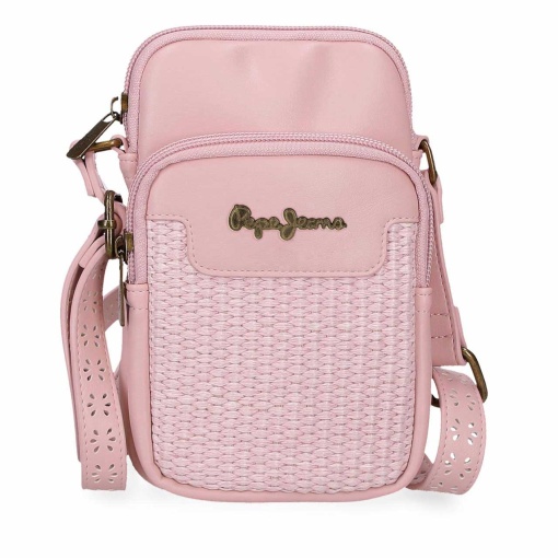 Bolsa de telemóvel PEPE JEANS Clara rosa 11x17,5x2,5cm