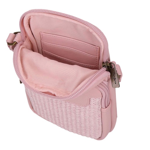 Bolsa de telemóvel PEPE JEANS Clara rosa 11x17,5x2,5cm