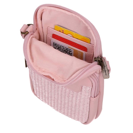 Bolsa de telemóvel PEPE JEANS Clara rosa 11x17,5x2,5cm