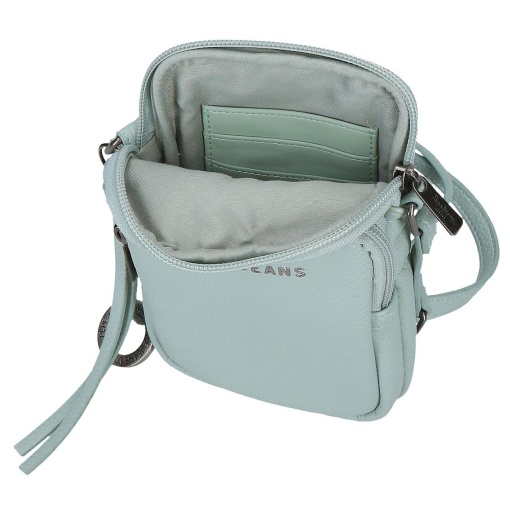 Bolsa de telemóvel PEPE JEANS Paola verde 11x17,5x2,5cm