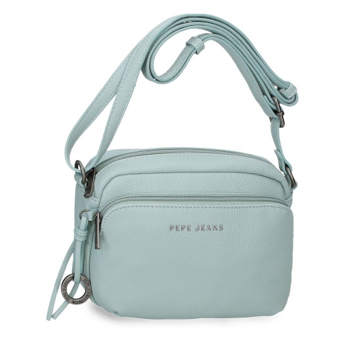 Mala de tiracolo PEPE JEANS Paola verde turquesa 21x15x6cm
