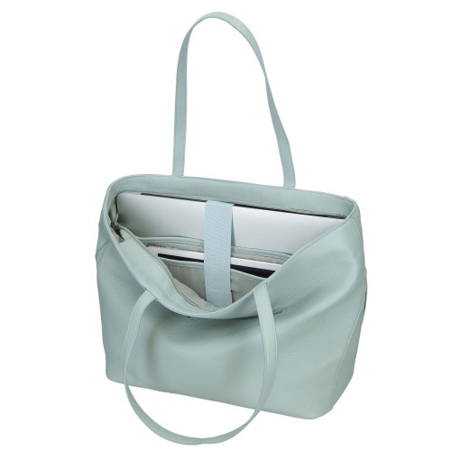 Bag for 15" laptop and 12" tablet PEPE JEANS Paola turquoise green