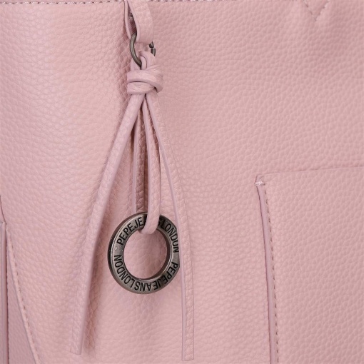 PEPE JEANS Paola pink laptop and 12" tablet bag