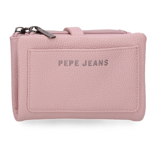 Carteira PEPE JEANS Paola rosa 14,5x9x2cm