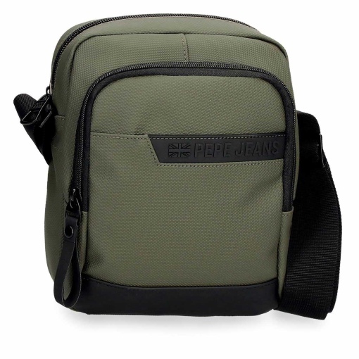 Mala de tiracolo PEPE JEANS Dorking caqui 17x22x8cm