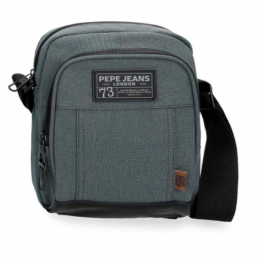 Mala de tiracolo PEPE JEANS Aiden azul 17x22x8cm