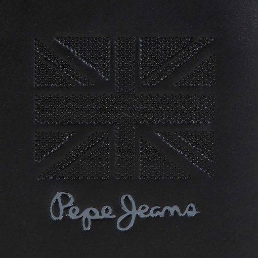 PEPE JEANS Denver black wallet 9x11x1cm