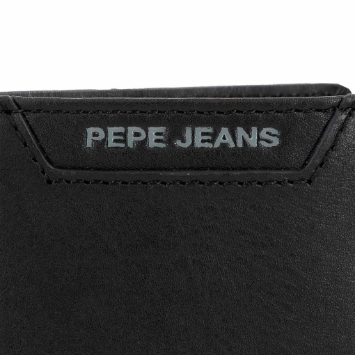 Porta-moedas PEPE JEANS Indiana preto 11x7x1,5cm