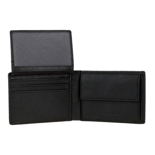 Carteira PEPE JEANS Indiana preto 11x8x1cm