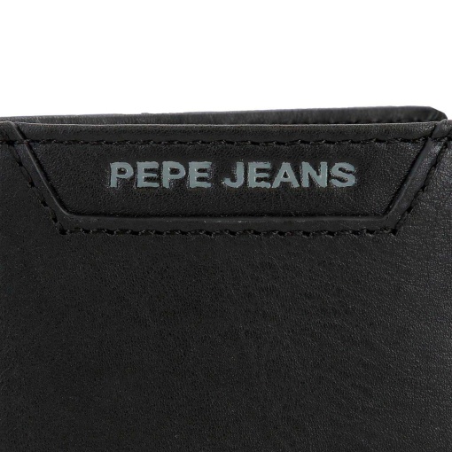 Carteira PEPE JEANS Indiana preto 11x8x1cm