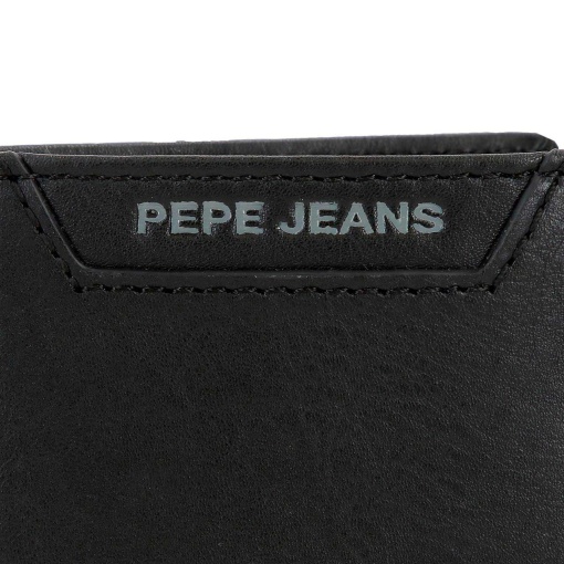 Carteira PEPE JEANS Indiana preto 12,5x9,5x1cm