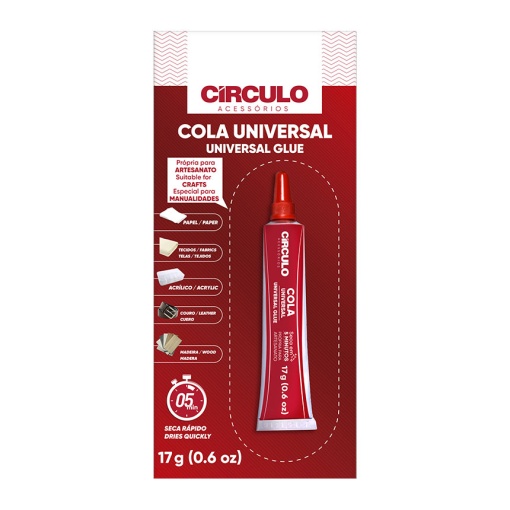 Cola universal para artesanato 17g CÍRCULO