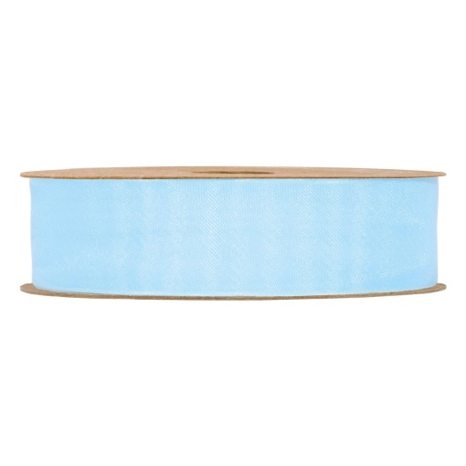 Fita de organza MP Organza Matt 25mmx20m azul claro 16