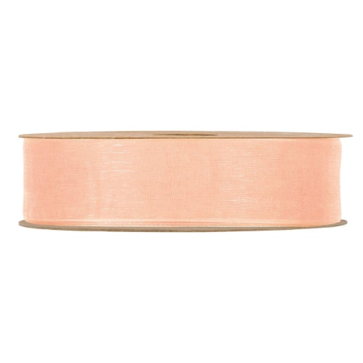 Fita de organza MP Organza Matt 25mmx20m pêssego 27