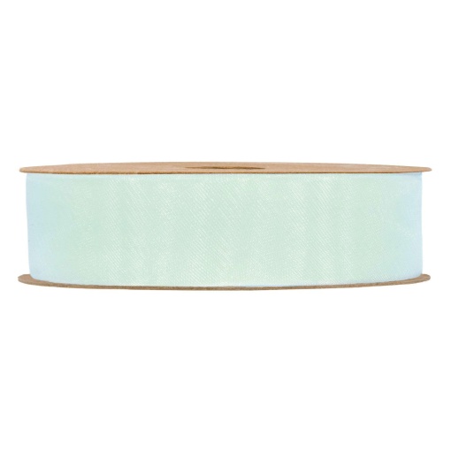 Fita de organza MP Organza Matt 25mmx20m verde água 55