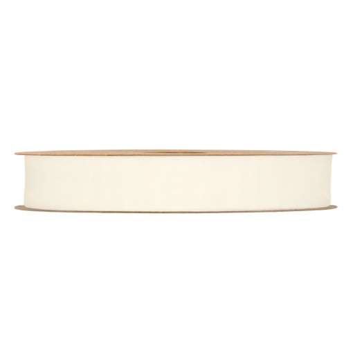 Fita de organza MP Organza Matt 15mmx50m creme claro 201