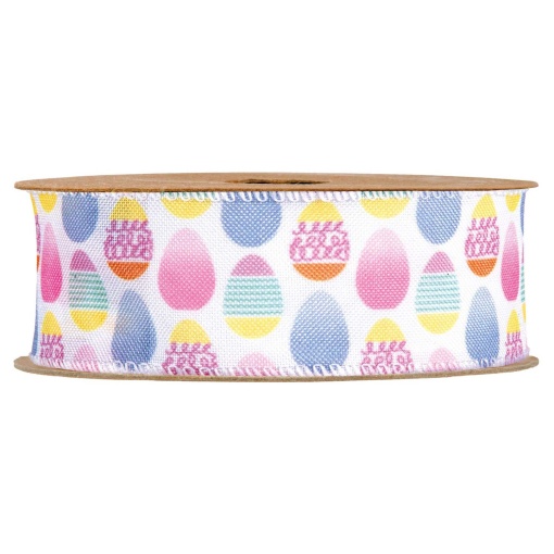 Fita de tecido MP Spring Fantasy 40mmx10m ovos de Páscoa